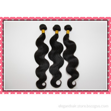 Hottest Style 5A Body Wave Natural Black Hair Extension 10-30inch Unprocessed Virgin Peruvian Hair Weaving
